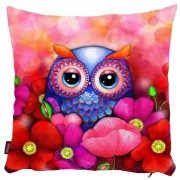 Baykuş Yastık Kılıfı-16